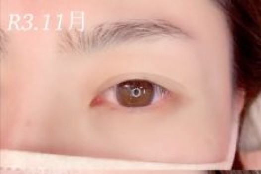 まつ毛眉毛半年でこんなに変わりました!